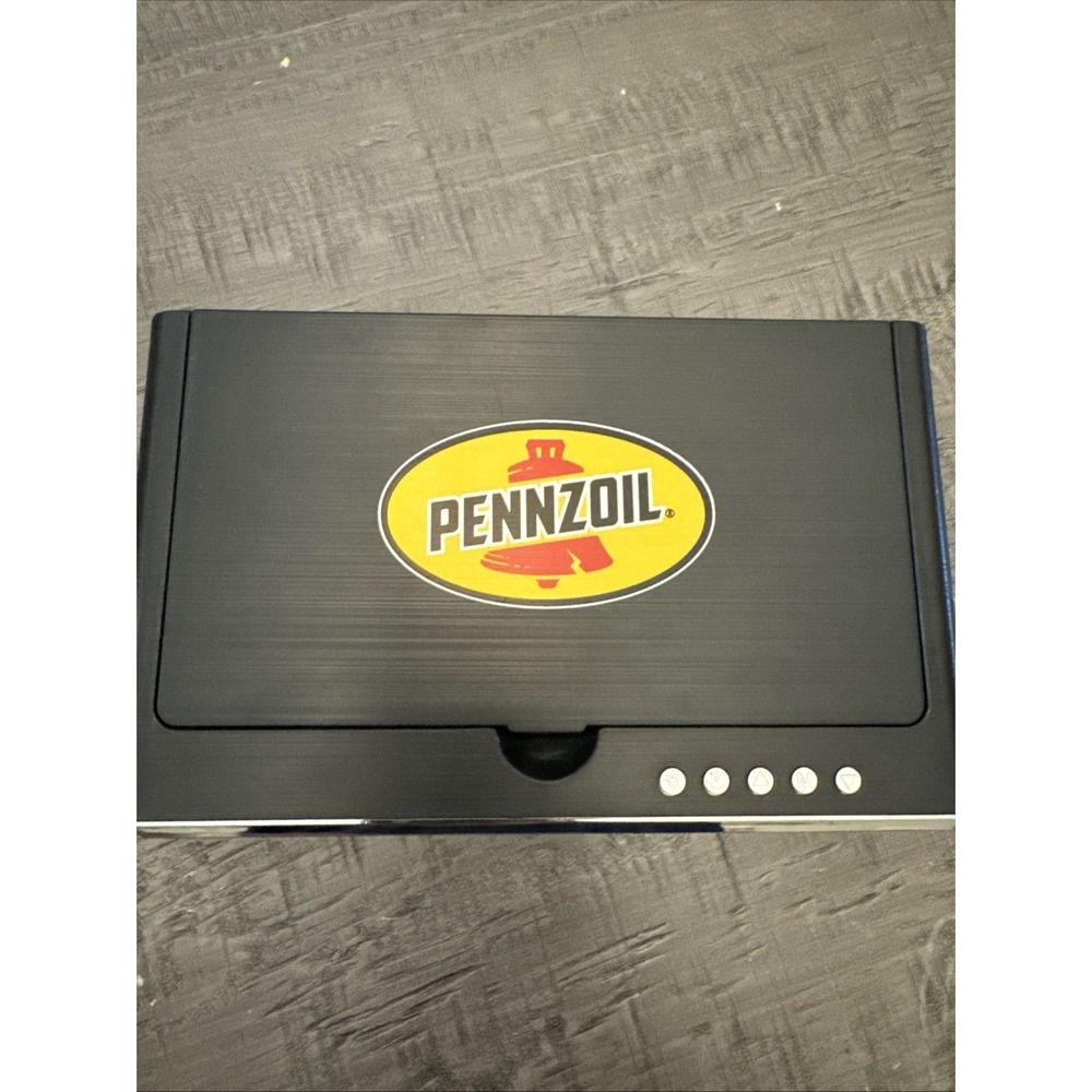 Pennzoil Digital Desk Clock HDMI Charger with Compartment For Sterilize Phone